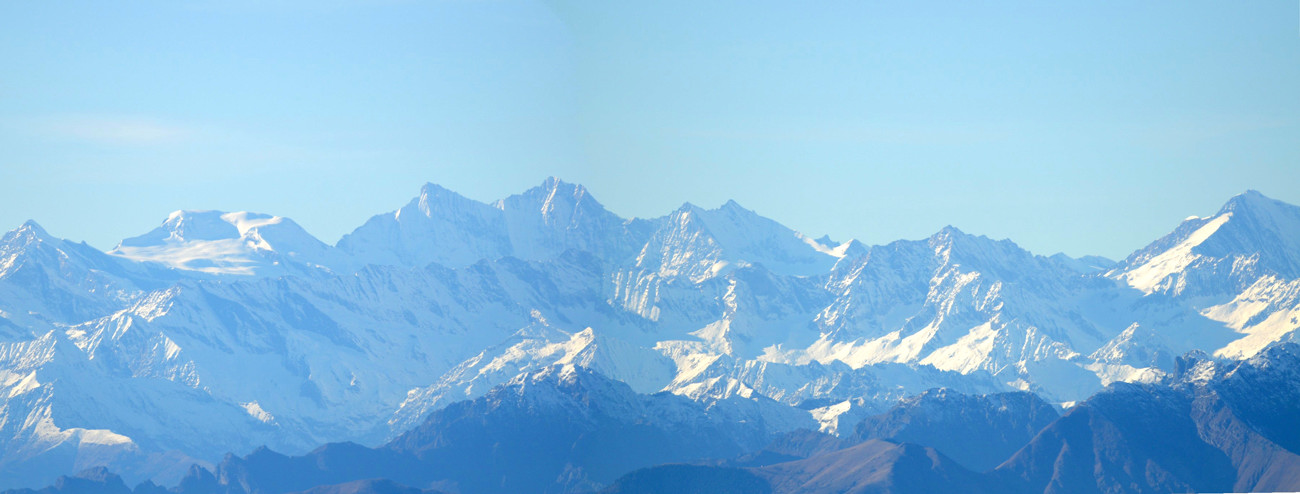 Dal Monte Rosa al Monte Bianco